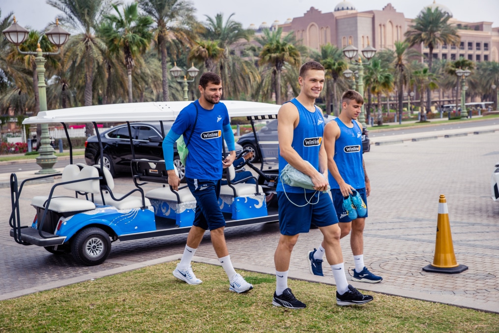 Зимние «Газпром» — тренировочные сборы 2025: 8 февраля, утренняя тренировка