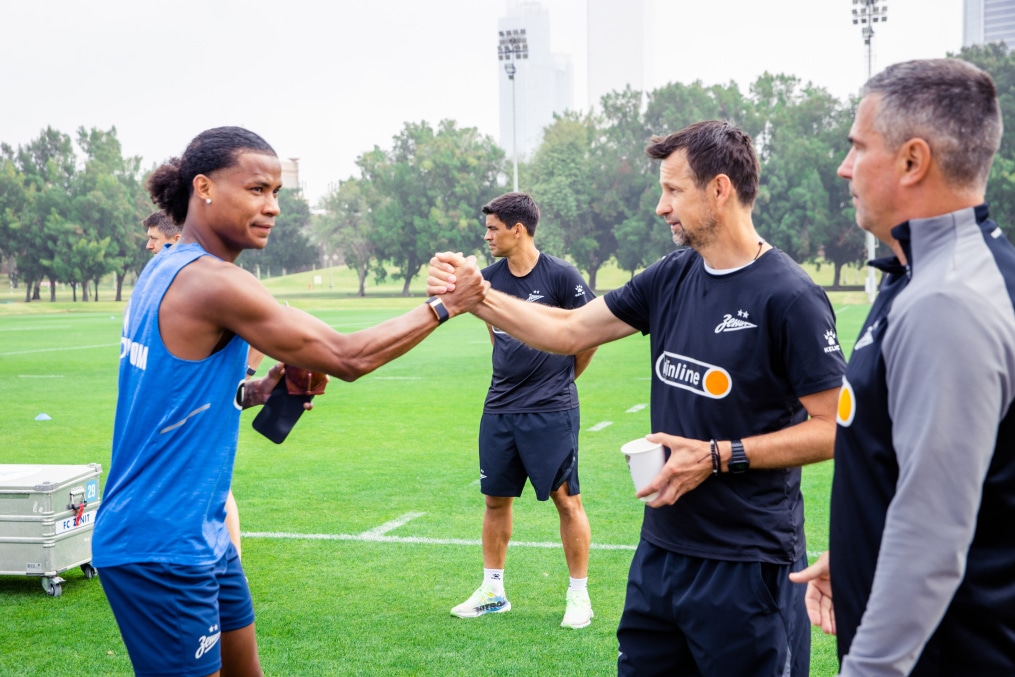 Зимние «Газпром» — тренировочные сборы 2025: 8 февраля, утренняя тренировка