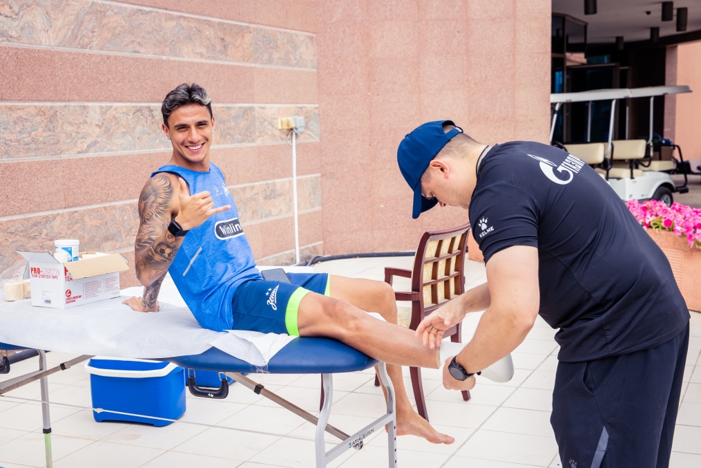 Зимние «Газпром» — тренировочные сборы 2025: 8 февраля, утренняя тренировка