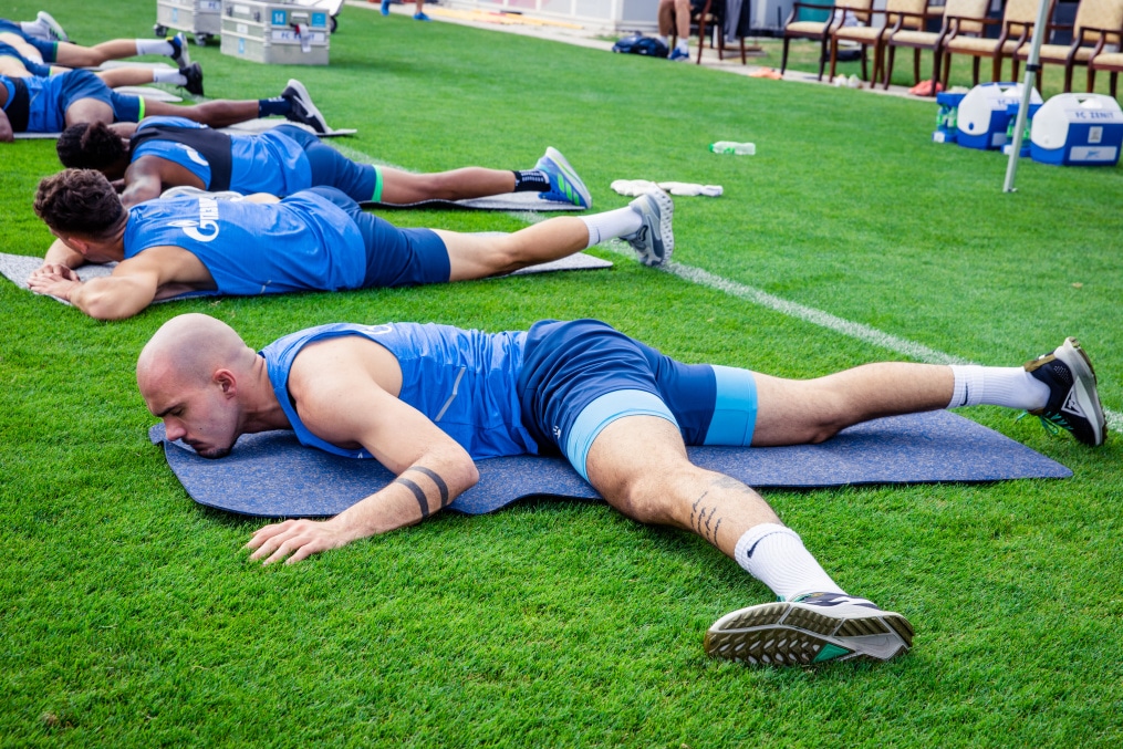 Зимние «Газпром» — тренировочные сборы 2025: 8 февраля, утренняя тренировка