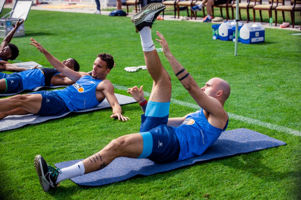 Зимние «Газпром» — тренировочные сборы 2025: 8 февраля, утренняя тренировка