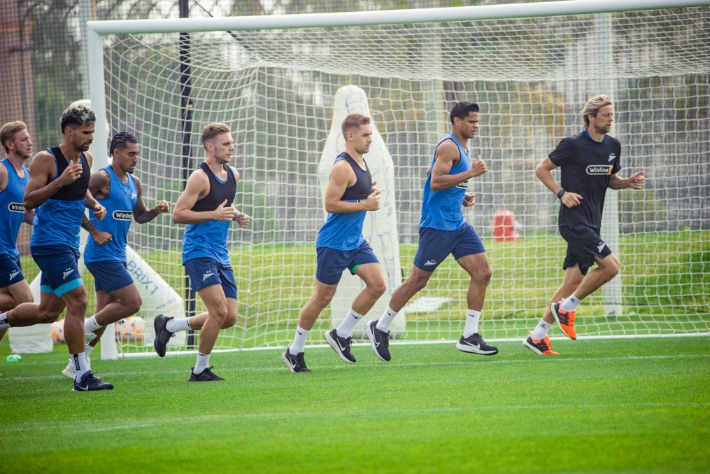 Зимние «Газпром» — тренировочные сборы 2025: 8 февраля, утренняя тренировка