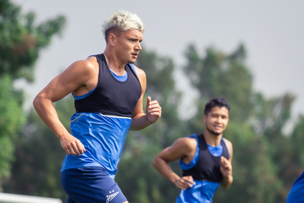 Зимние «Газпром» — тренировочные сборы 2025: 8 февраля, утренняя тренировка