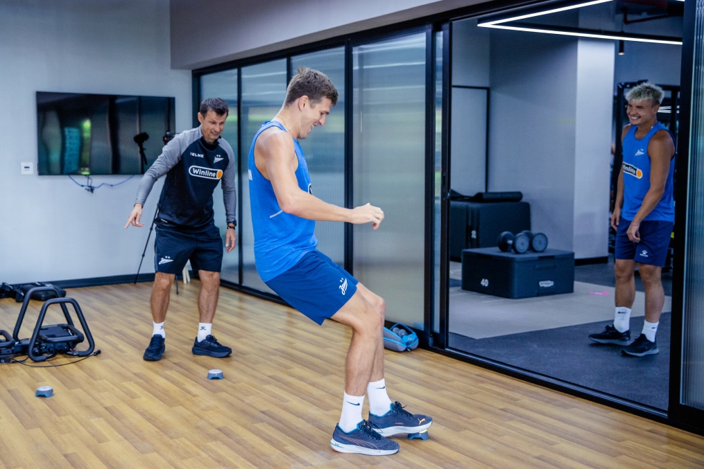 Зимние «Газпром» — тренировочные сборы 2025: 9 февраля, утренняя тренировка