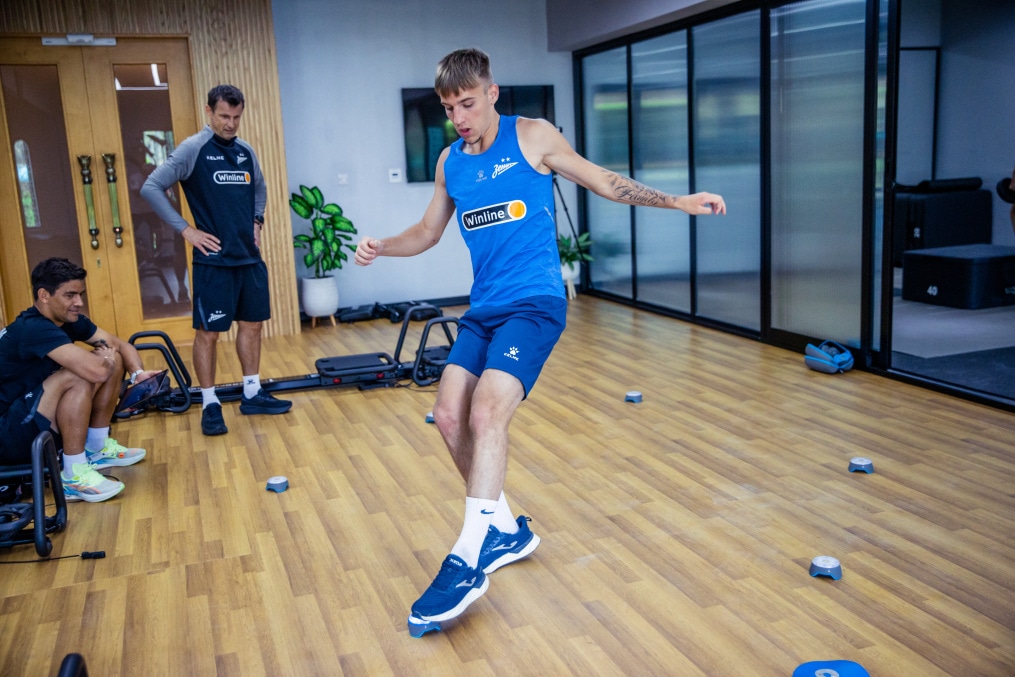 Зимние «Газпром» — тренировочные сборы 2025: 9 февраля, утренняя тренировка