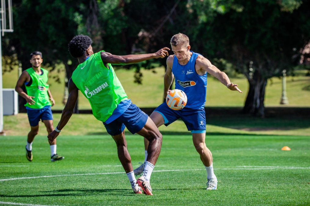 Зимние «Газпром» — тренировочные сборы 2025: 10 февраля, утренняя тренировка