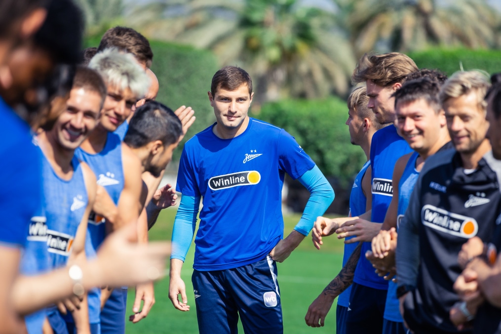 Зимние «Газпром» — тренировочные сборы 2025: 12 февраля, утренняя тренировка