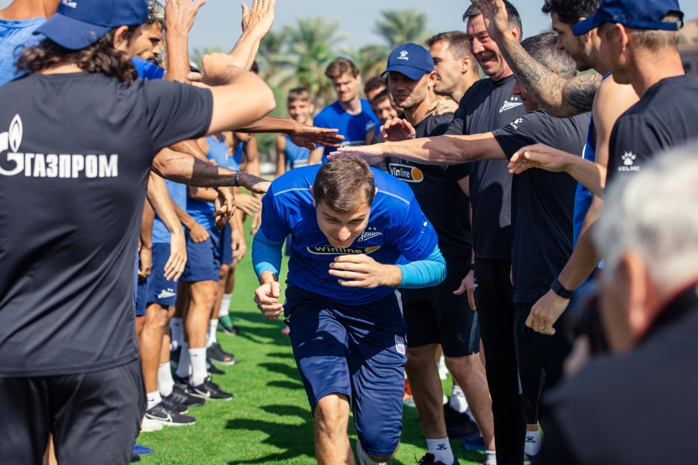 Зимние «Газпром» — тренировочные сборы 2025: 12 февраля, утренняя тренировка