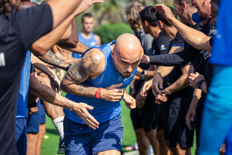 Зимние «Газпром» — тренировочные сборы 2025: 12 февраля, утренняя тренировка