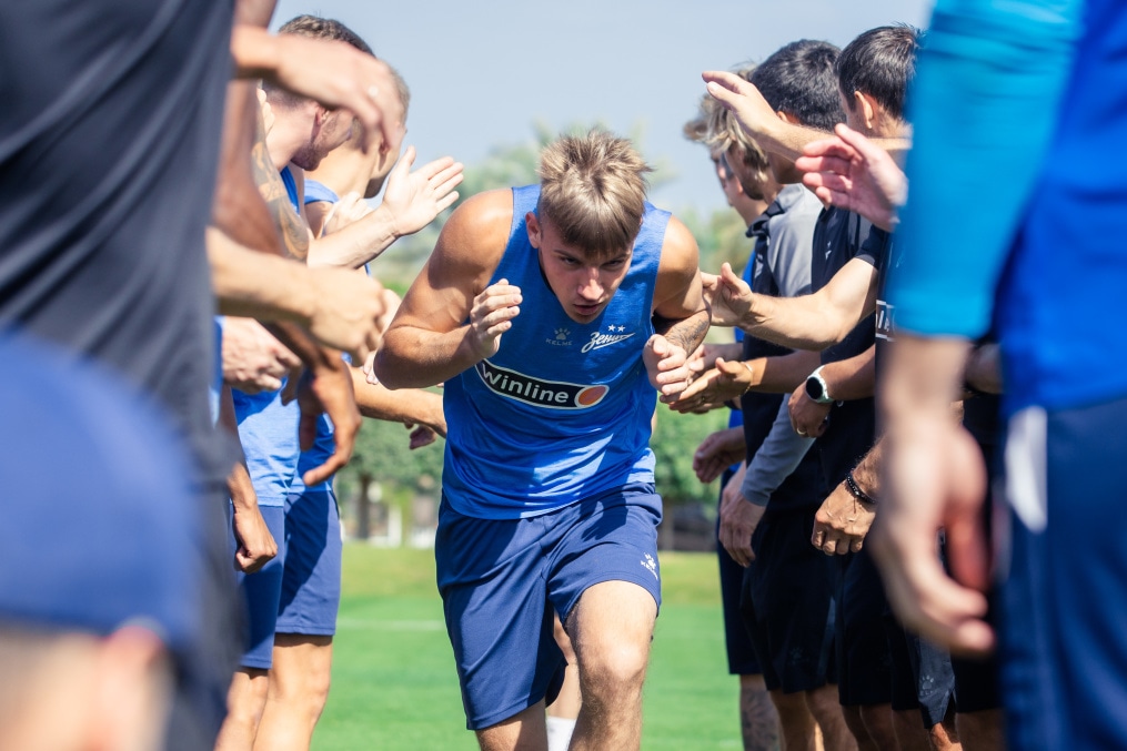 Зимние «Газпром» — тренировочные сборы 2025: 12 февраля, утренняя тренировка