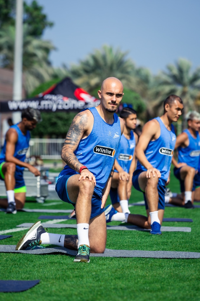 Зимние «Газпром» — тренировочные сборы 2025: 12 февраля, утренняя тренировка