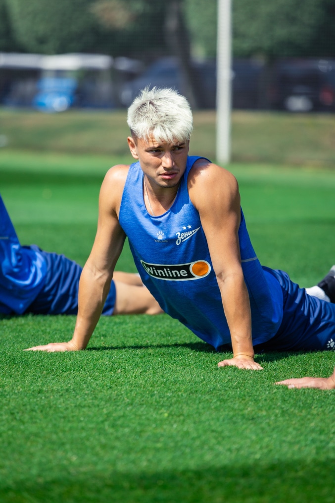 Зимние «Газпром» — тренировочные сборы 2025: 12 февраля, утренняя тренировка