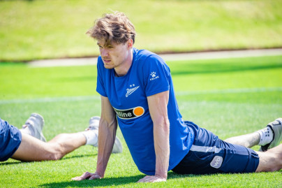 Зимние «Газпром» — тренировочные сборы 2025: 12 февраля, утренняя тренировка