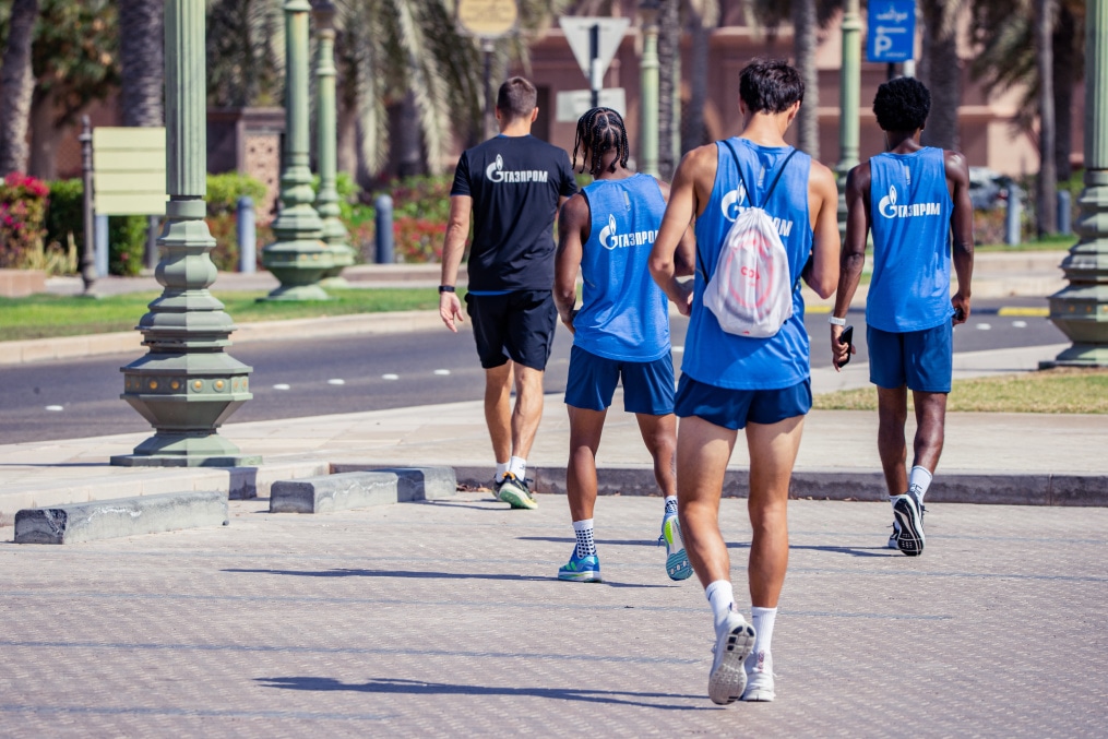 Зимние «Газпром» — тренировочные сборы 2025: 12 февраля, утренняя тренировка