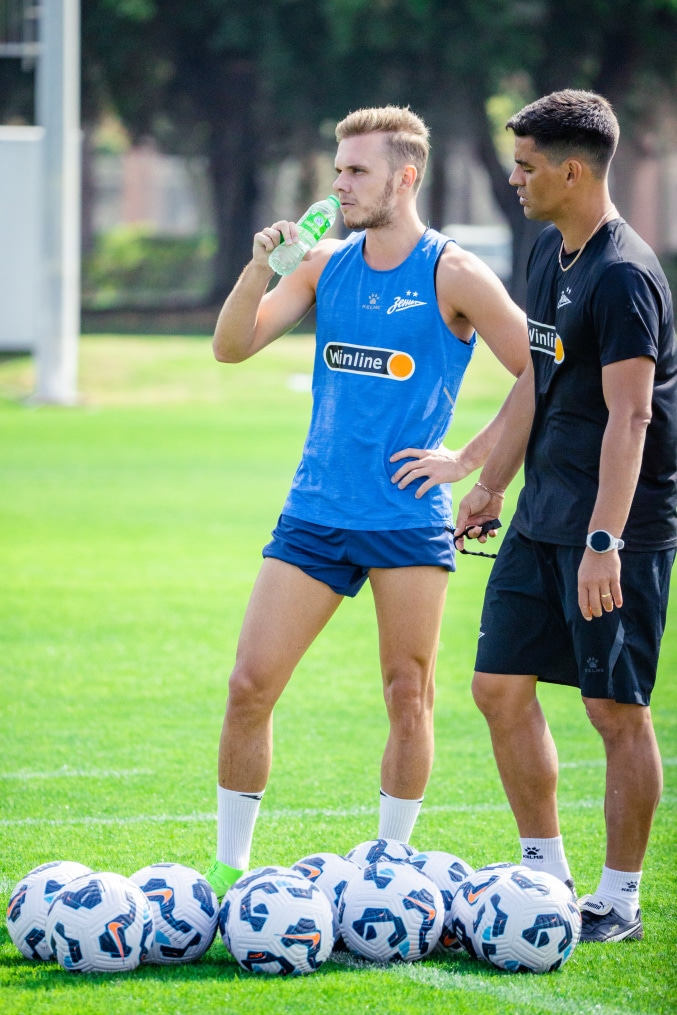 Зимние «Газпром» — тренировочные сборы 2025: 19 февраля, утренняя тренировка