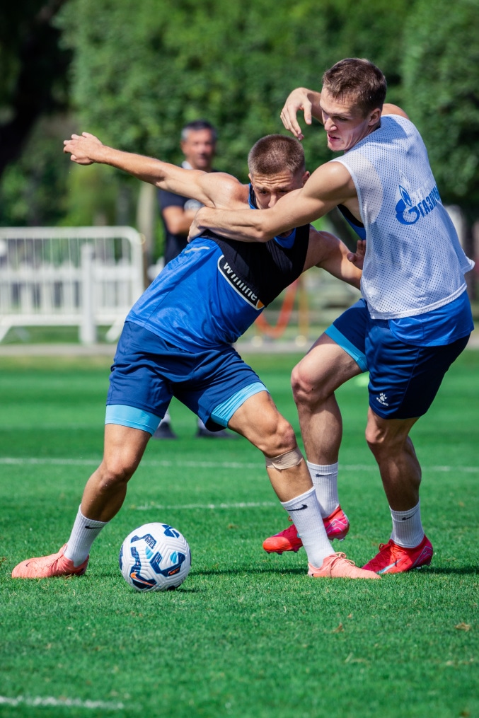 Зимние «Газпром» — тренировочные сборы 2025: 19 февраля, утренняя тренировка