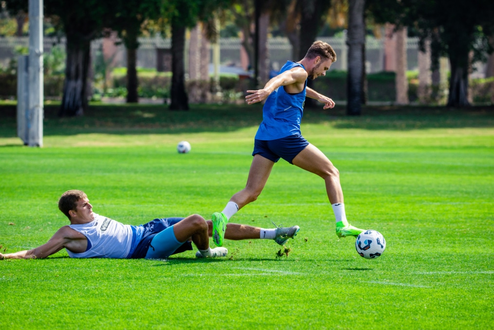 Зимние «Газпром» — тренировочные сборы 2025: 19 февраля, утренняя тренировка