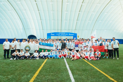 Церемония награждения победителей XI Международного турнира Кубок Бесова