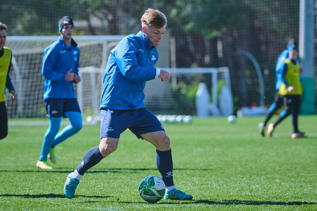 Вторые учебно-тренировочные сборы «Зенита»-м в Турции: 23 февраля, вечерняя тренировка на поле