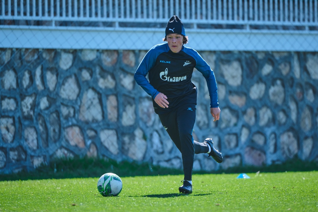 Вторые учебно-тренировочные сборы «Зенита»-м в Турции: 23 февраля, вечерняя тренировка на поле