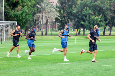 Зимние «Газпром» — тренировочные сборы 2025: 24 февраля, утренняя тренировка