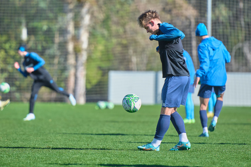 Вторые учебно-тренировочные сборы «Зенита»-м в Турции: 24 февраля, утренняя тренировка на поле