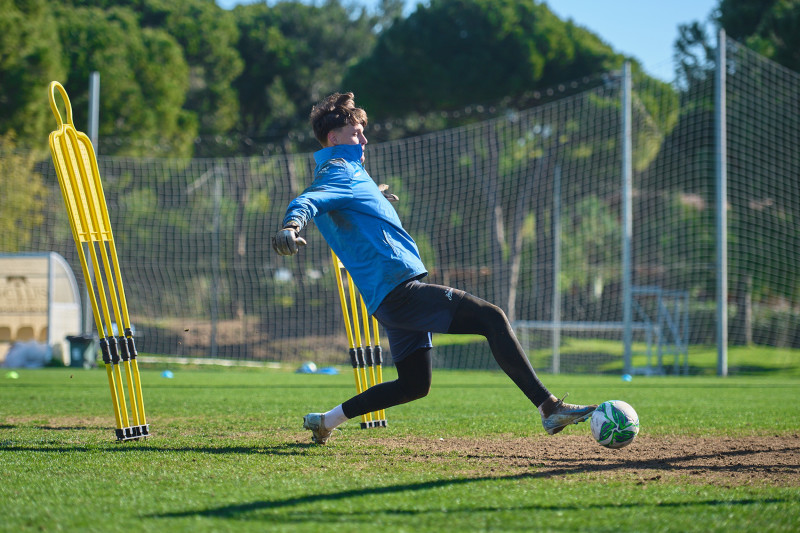 Вторые учебно-тренировочные сборы «Зенита»-м в Турции: 24 февраля, утренняя тренировка на поле