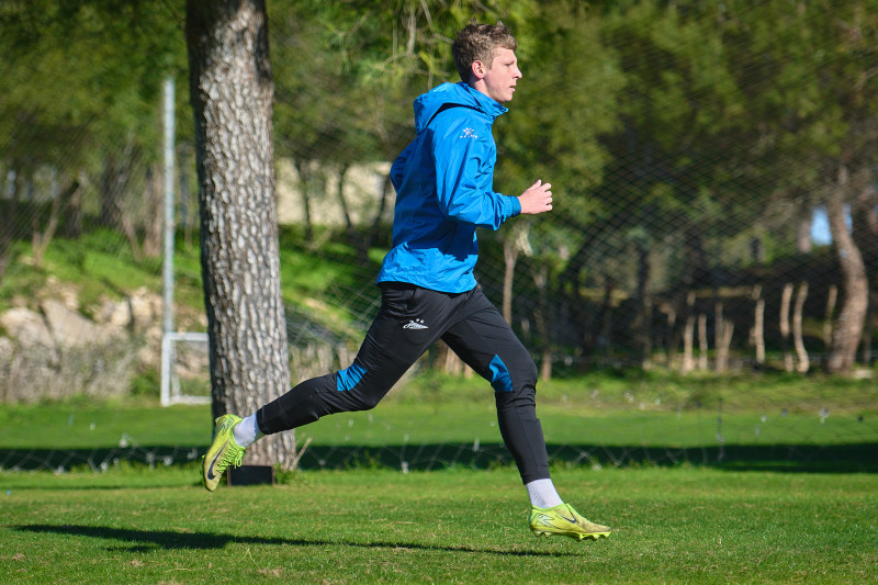 Вторые учебно-тренировочные сборы «Зенита»-м в Турции: 24 февраля, утренняя тренировка на поле