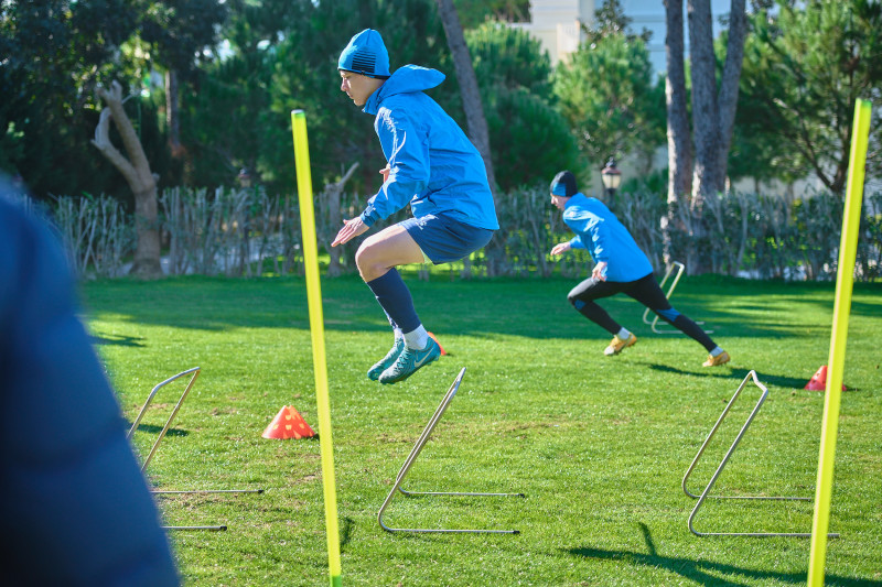 Вторые учебно-тренировочные сборы «Зенита»-м в Турции: 24 февраля, утренняя тренировка на поле