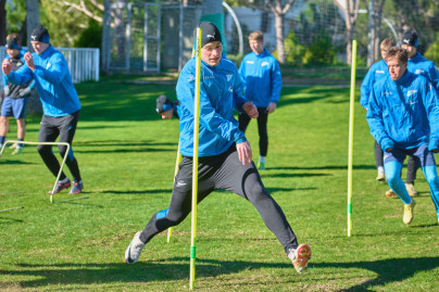 Вторые учебно-тренировочные сборы «Зенита»-м в Турции: 24 февраля, утренняя тренировка на поле