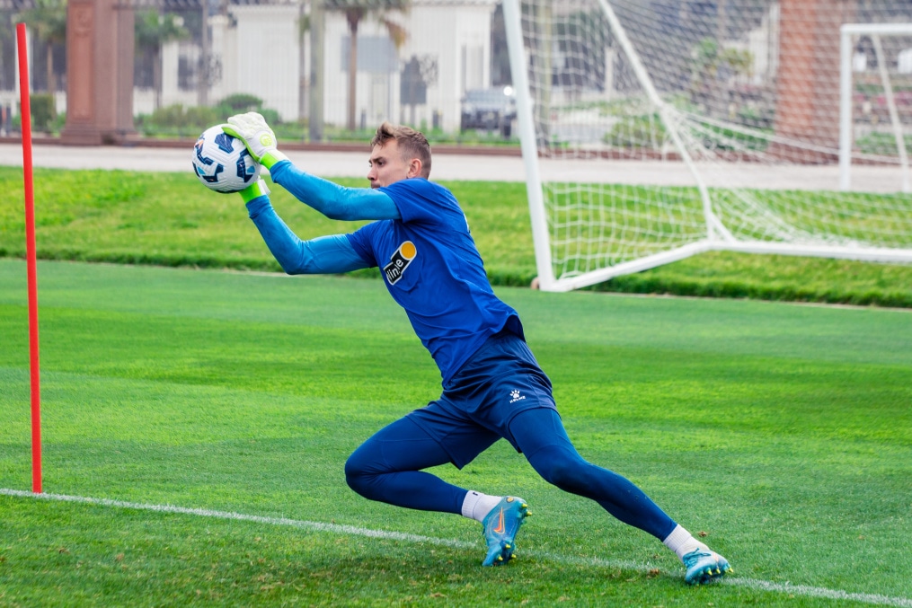 Зимние «Газпром» — тренировочные сборы 2025: 24 февраля, утренняя тренировка