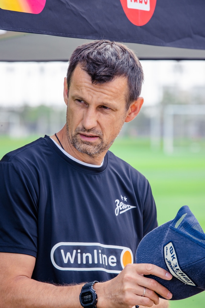 Открытая тренировка в Абу-Даби перед матчем с ЦСКА