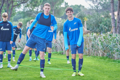 Вторые учебно-тренировочные сборы «Зенита»-м в Турции: 26 февраля, утренняя тренировка на поле