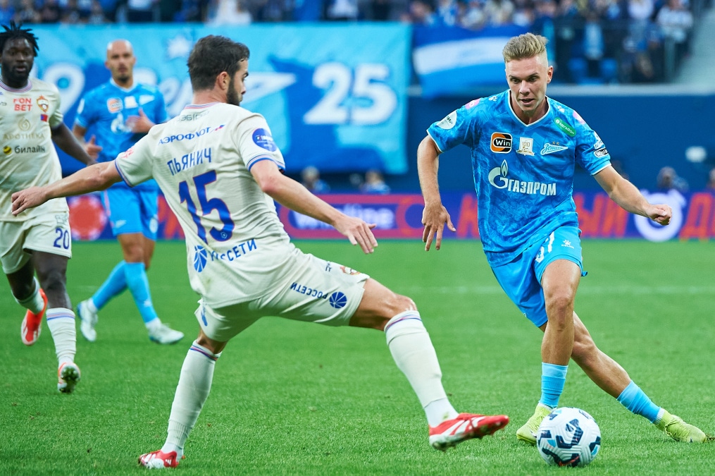 Мир Российская Премьер-Лига 2024/25, «Зенит» — ЦСКА