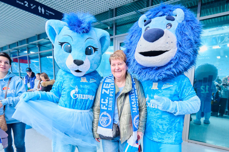 Фан-Променад «Время первых» («МегаФон») перед матчем «Зенит» — ЦСКА