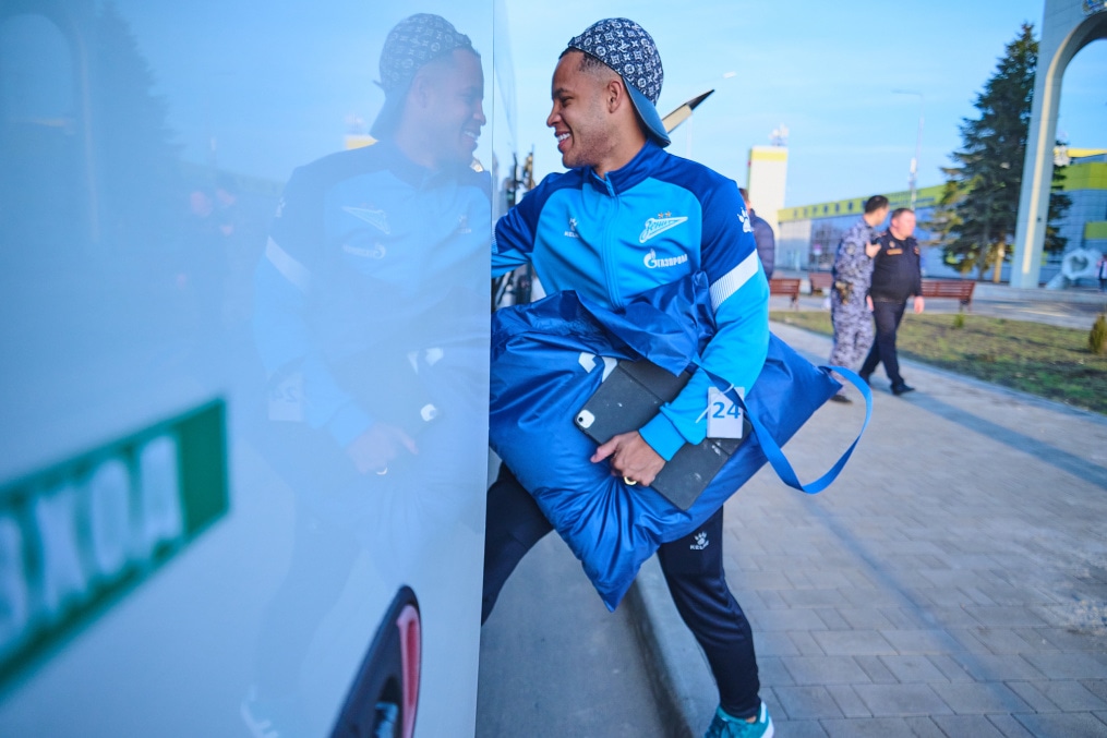 «Ростов» — «Зенит»: прибытие команды в Ставрополь