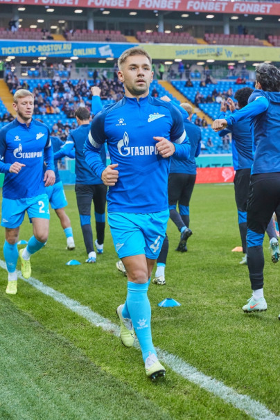 «Ростов» — «Зенит»: разминка команды перед матчем