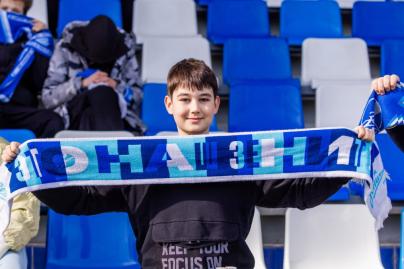 Болельщики на матче «Зенит»-2 — «Коломна»