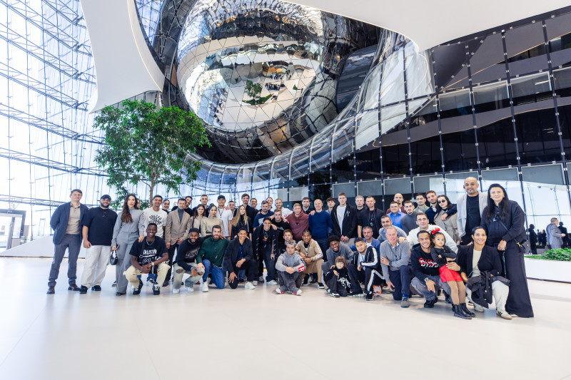 Экскурсия игроков основного состава «Зенита» в «Лахта-Центр»