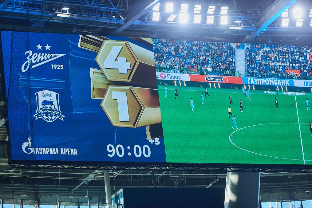 Мир Российская Премьер-Лига, «Зенит» —«Краснодар»