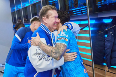 Раздевалка «Зенита» после матча с «Краснодаром»