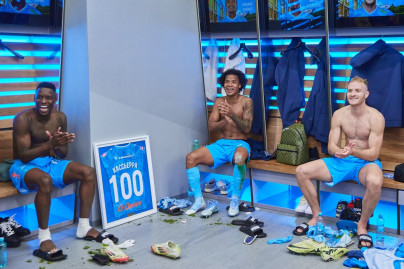 Раздевалка «Зенита» после матча с «Краснодаром»