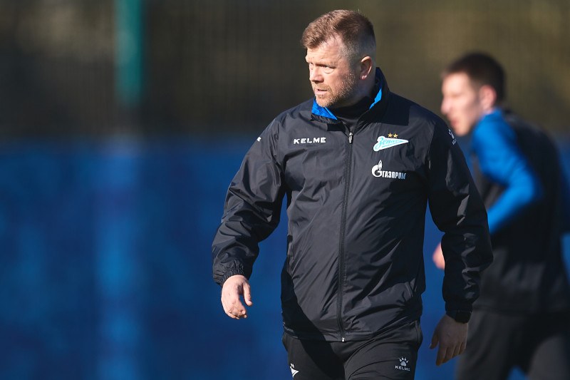 Тренировка юношеской команды U-18