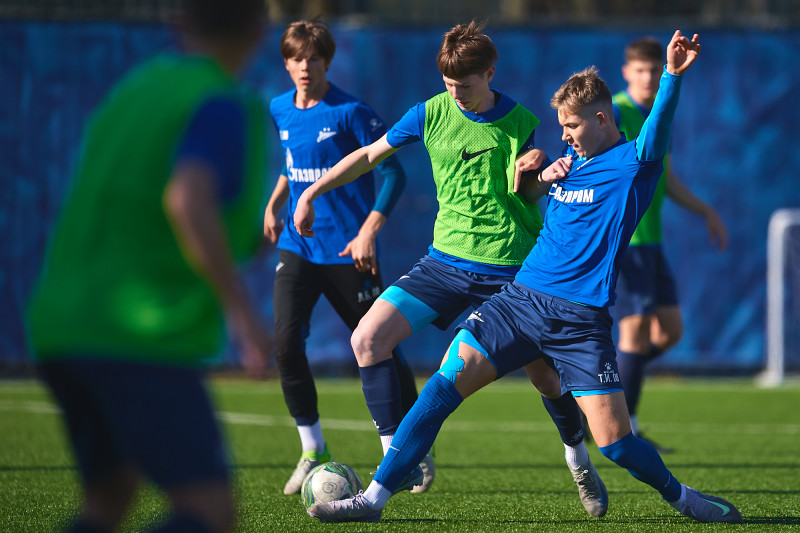 Тренировка юношеской команды U-18