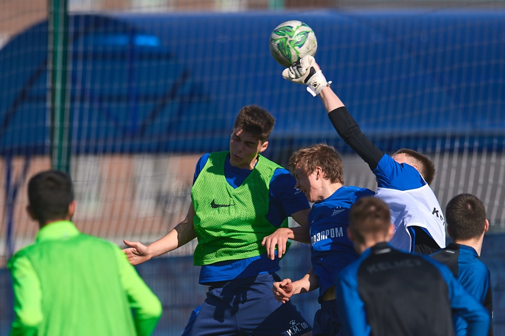 Тренировка юношеской команды U-18