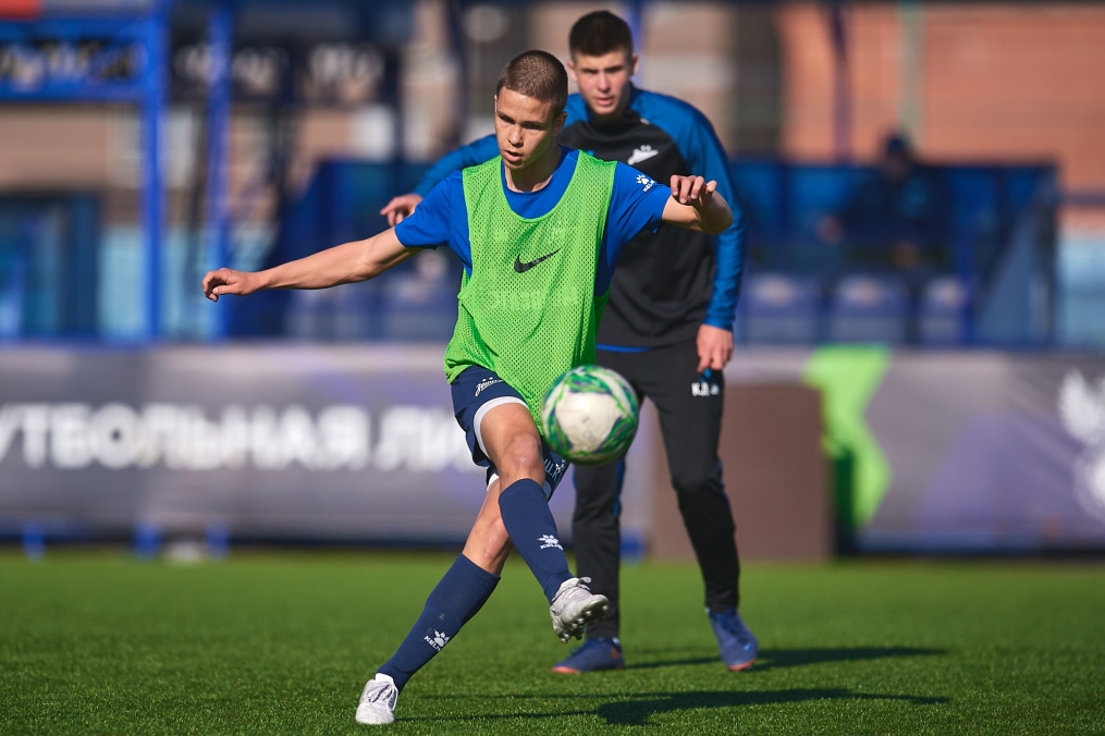 Тренировка юношеской команды U-18