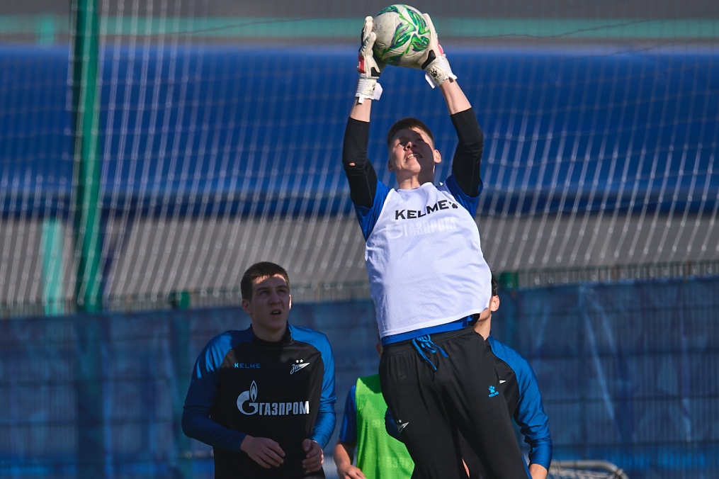 Тренировка юношеской команды U-18