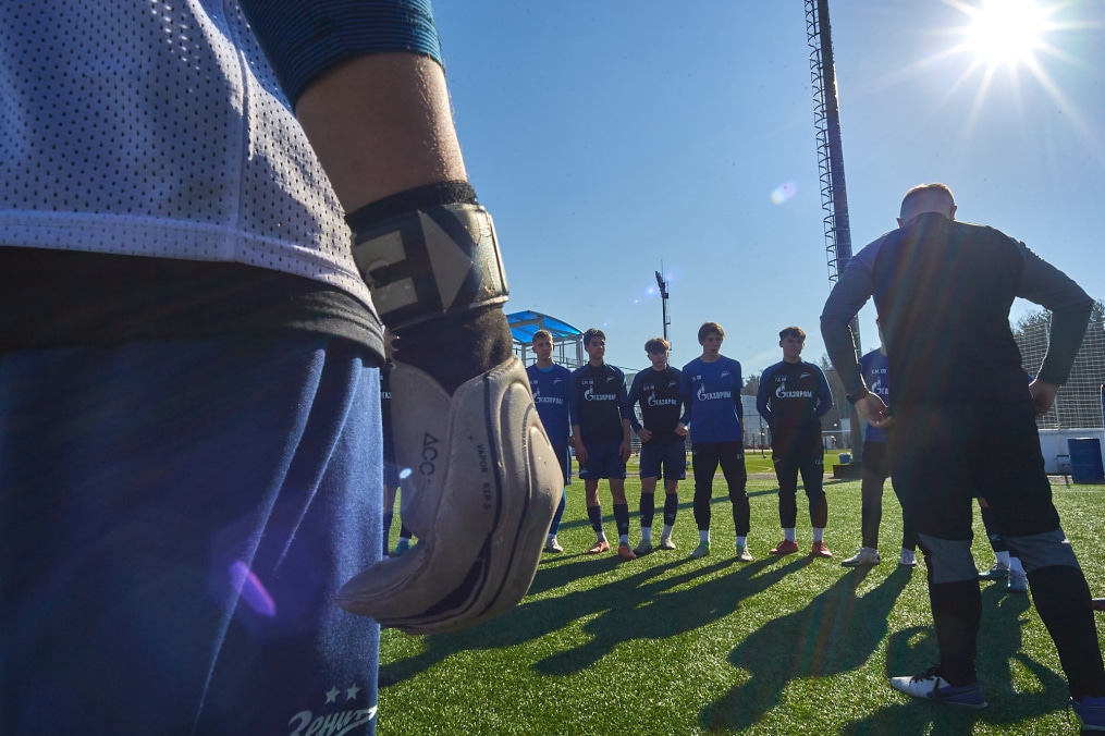 Тренировка юношеской команды U-18