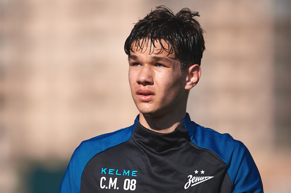 Тренировка юношеской команды U-18