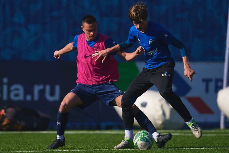 Тренировка юношеской команды U-18